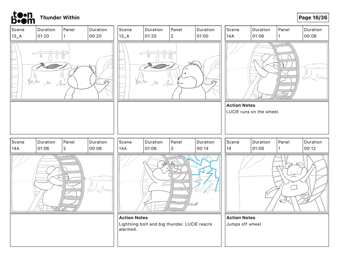 Thunder Within storyboard frame 16